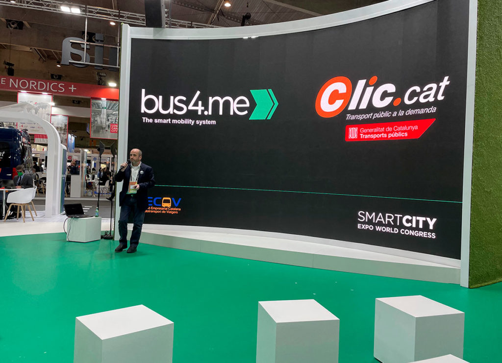 bus4.me, cas d’èxit l’Smart City Expo World Congress 2021