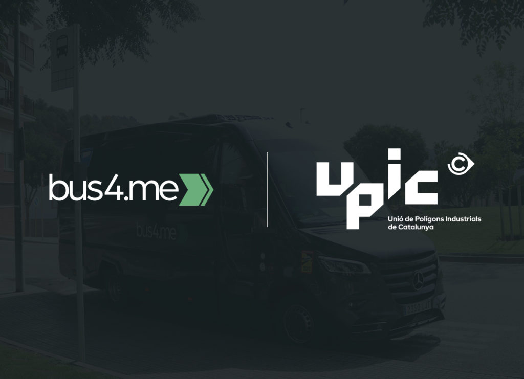 Bus4.me and UPIC join forces to promote on-demand transport in industrial parks in Catalonia
